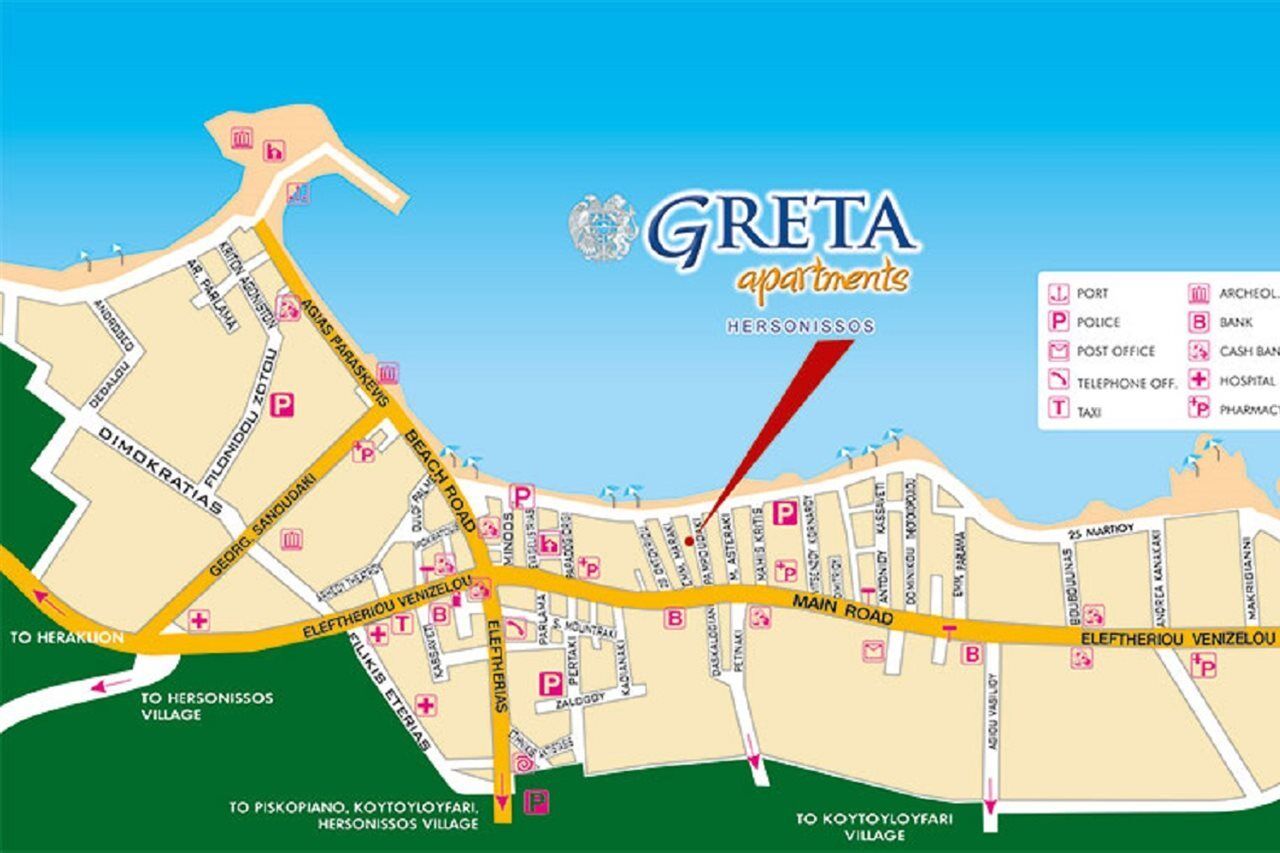 Greta Apartments Herszonisszosz Kültér fotó